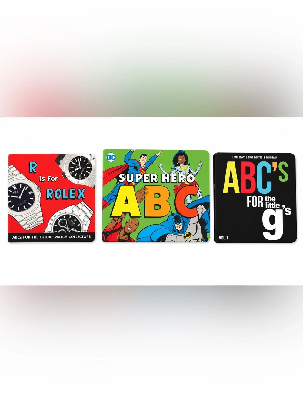 📚ABC Adventure Book Bundle | Superheroes, Luxury Watches & Alphabet Fun | 3